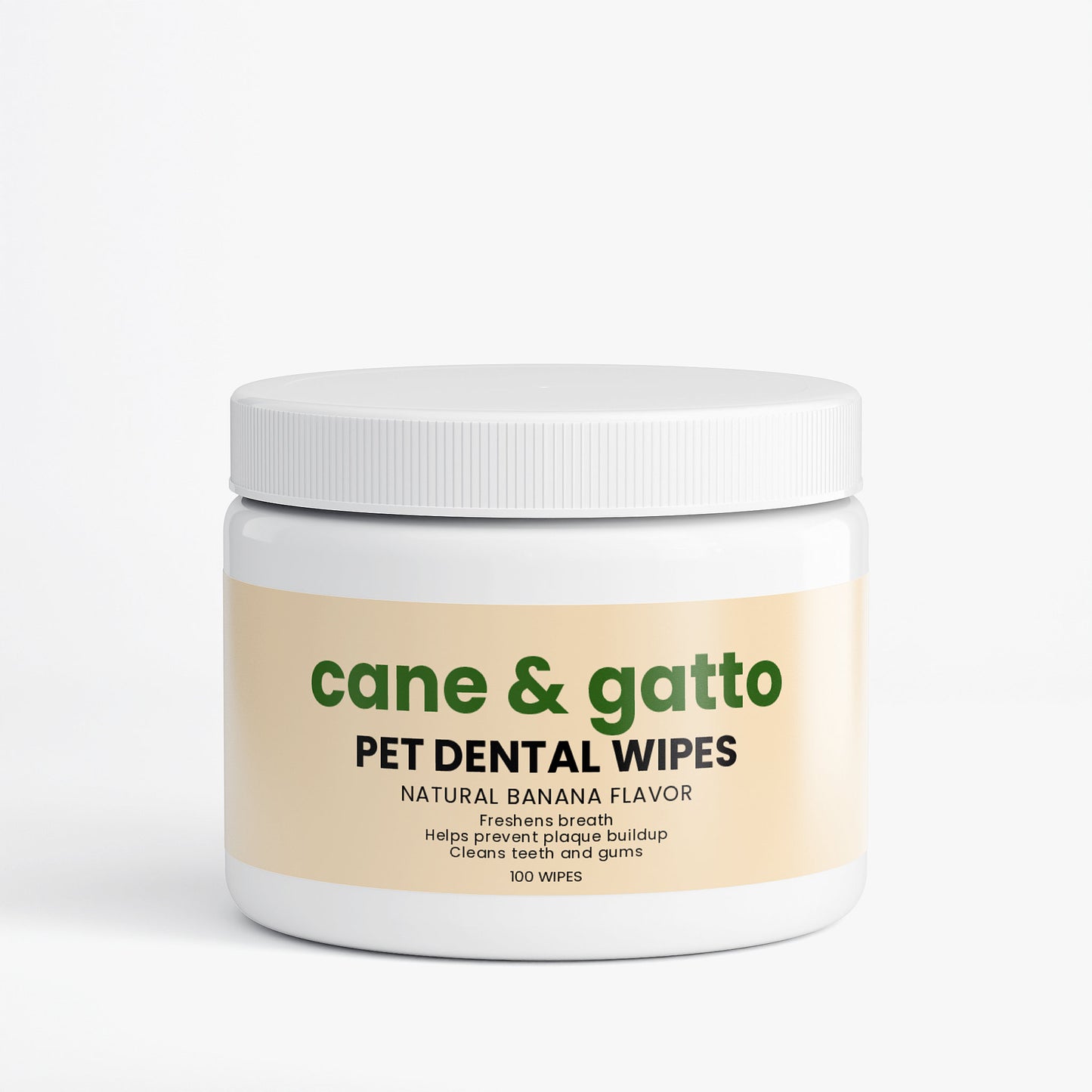 Natural Pet Dental Wipes - 4 Month Supply