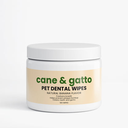 Natural Pet Dental Wipes - 4 Month Supply